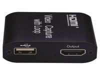 HDMI Video Capture With Loop Out 4K