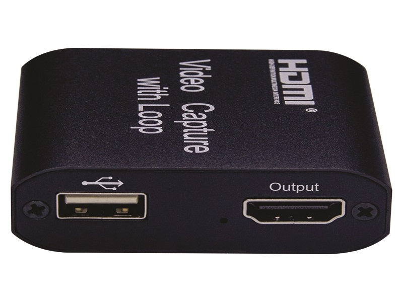HDMI Video Capture With Loop Out 4K