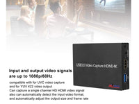 HDMI Game Capture Card Usb 3.0