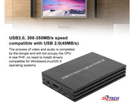 HDMI Game Capture Card Usb 3.0
