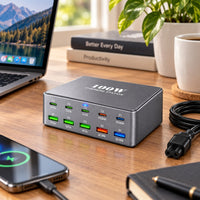 HW-33 100W Multi-Port Fast Charger Stati – view 3