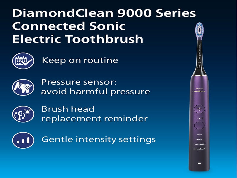 PHILIPS Diamond Clean Toothbrush Amethys