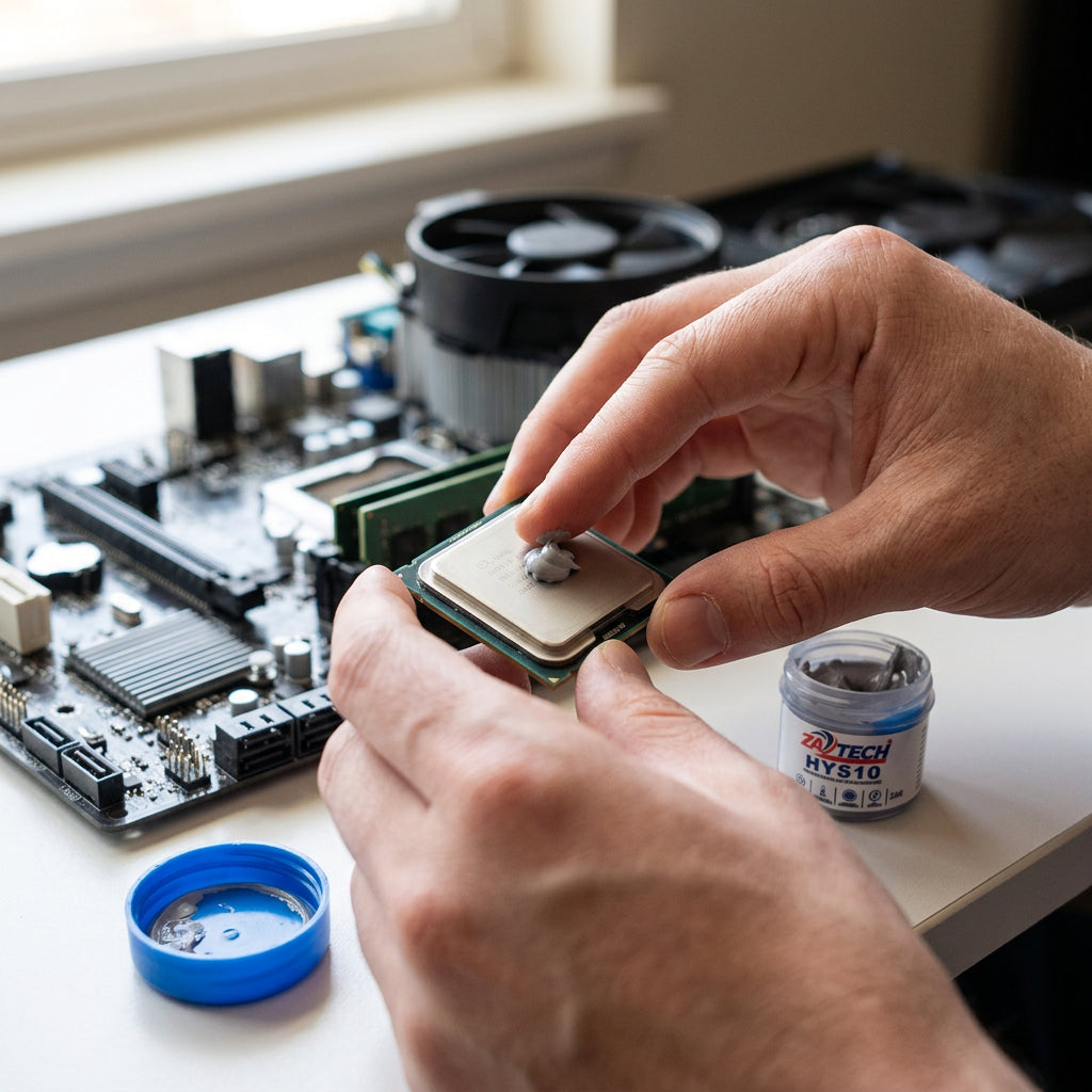 ZATECH HY510 Thermal Paste (Large) - CPU & GPU Heatsink Compound – view 3