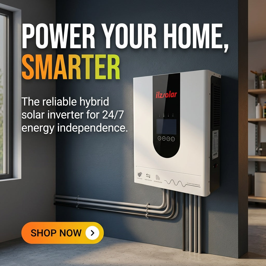 HZ 12kW 48V Hybrid Solar Inverte – view 4