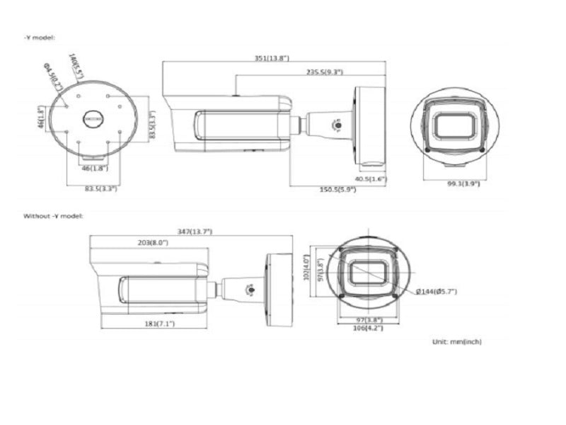 HIKVISION Ip Bullet 2Mp 2.8Mm-12Mm Anpr