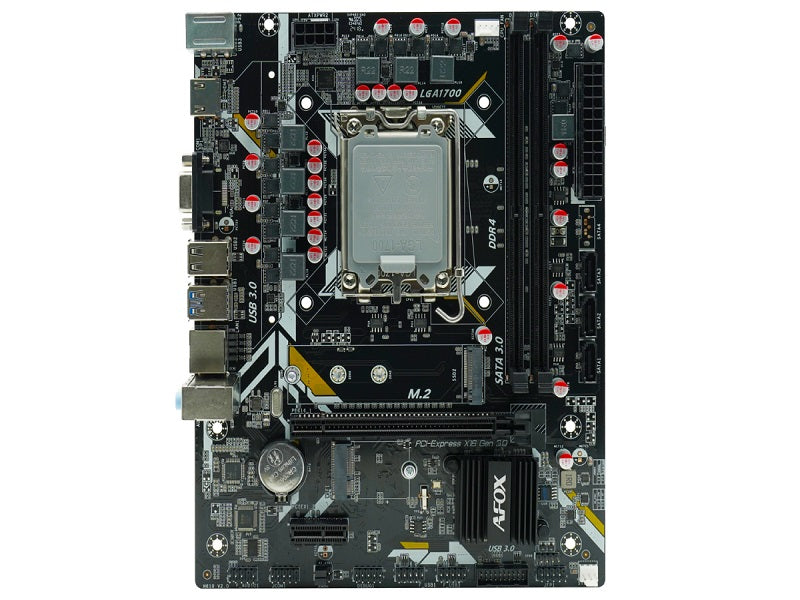AFOX Mb Intel H610 Lga1700 Ddr4 1000Mbp