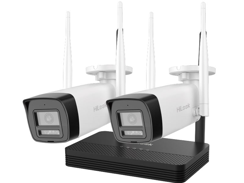 HiLook 2MP H.265 TWO bullet WiFi NVS Kit