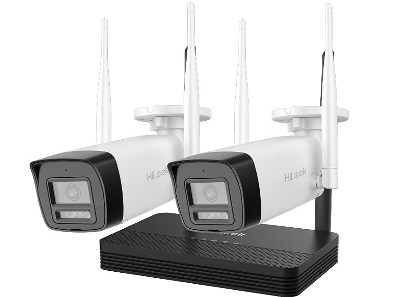 HiLook 4MP H.265 TWO bullet WiFi NVS Kit
