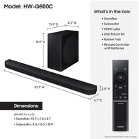 Samsung HW-Q800C/XA Premium Q-Series Soundbar (Pre-Loved)