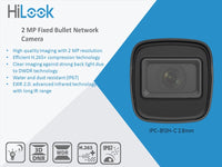 Hilook 1080P Ip Bullet  Camera 2.8Mm
