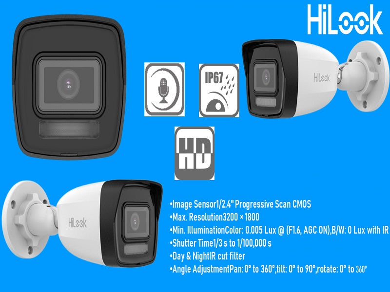 Hilook B160H 6Mp Ip Bullet  Camera 2.8Mm