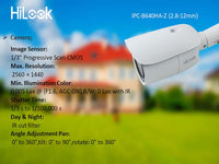 Hilook 4Mp Varifocal Ip Bullet Camera