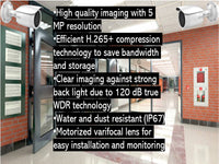 Hilook 5Mp Varifocal Ip Bullet Camera