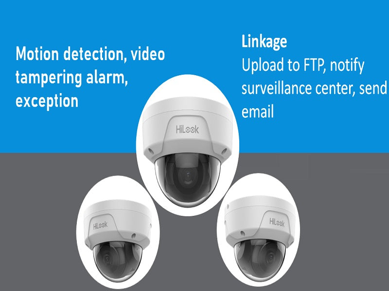 Hilook D121H 1080P Ip Dome Camera 2.8Mm
