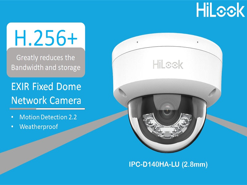 Hilook 4Mp Fixed Ip Dome Camera