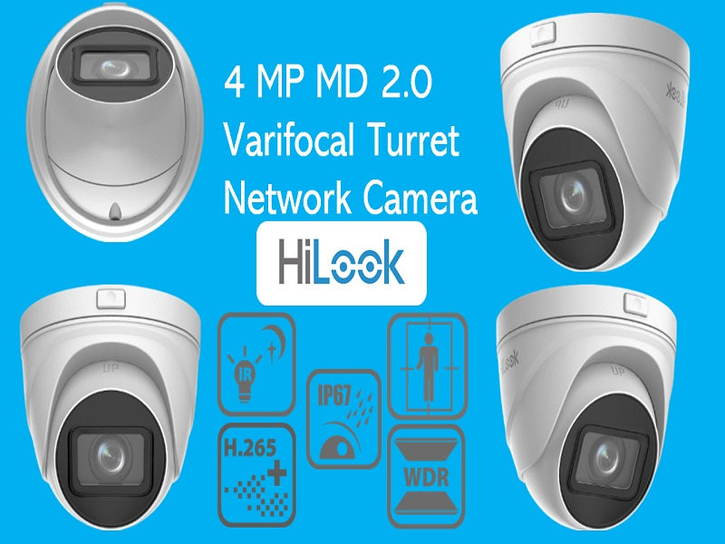Hilook 4Mp Varifocal Ip Dome Camera