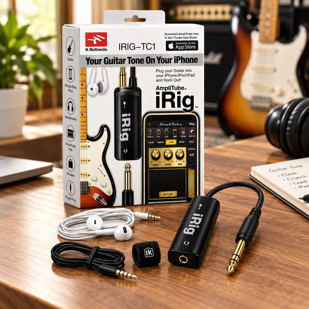 Type-C iRig Guitar Audio Interface Adapt