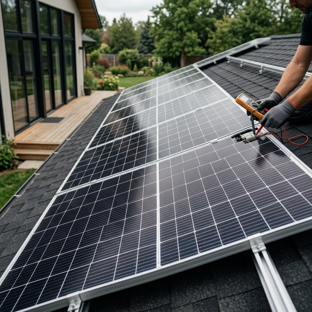 Ja Solar 715W Bifacial Solar Panel – view 3