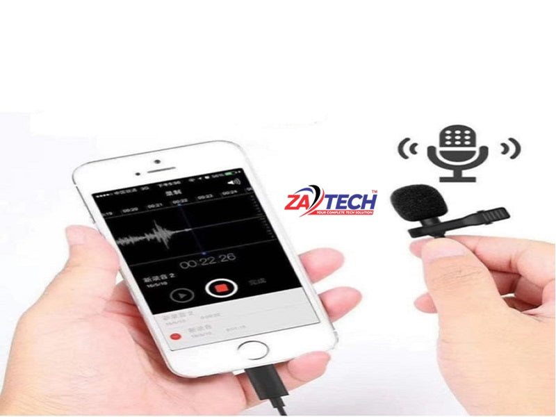 LAVALIER Lightning Microphone I-Phone