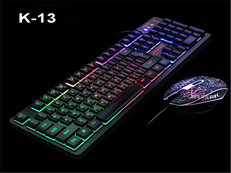 WIRED Combo Backlight Keyboard & Mouse