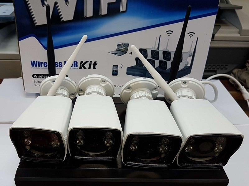 ZAVISION Wireless 4Ch Camera Kit 1Mp
