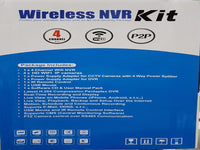 ZAVISION Wireless 4Ch Camera Kit 1Mp