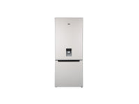 KIC 314L Bottom Freezer Fridge Metallic