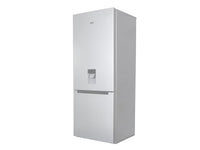 KIC 314L Bottom Freezer Fridge Metallic