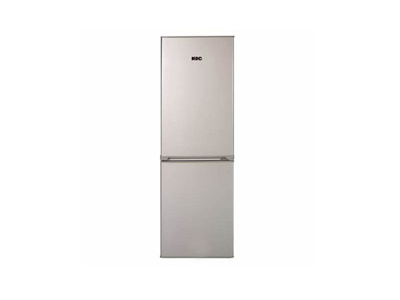 KIC 239L Bottom Freezer Fridge Metallic