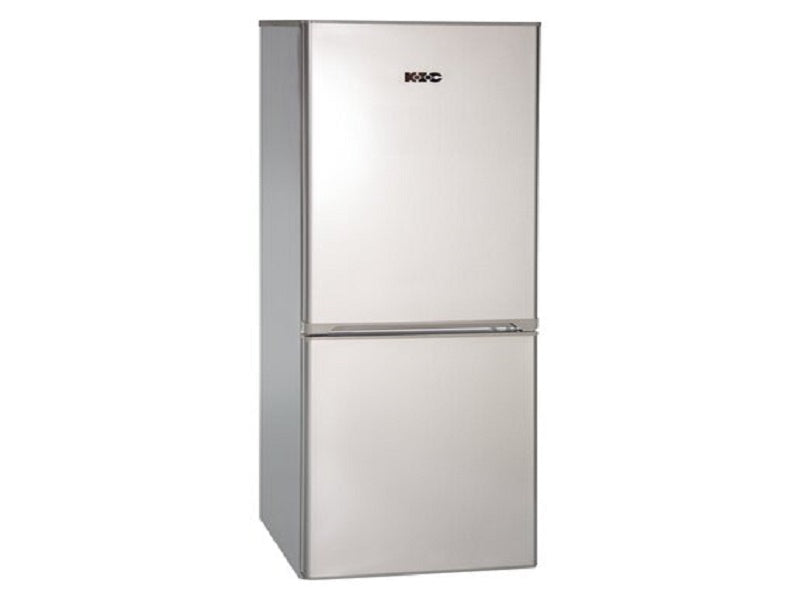 KIC 239L Bottom Freezer Fridge Metallic