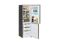 KIC 239L Bottom Freezer Fridge Metallic