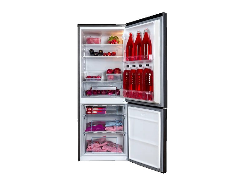 KIC 276L  Bottom Freezer Fridge Grey