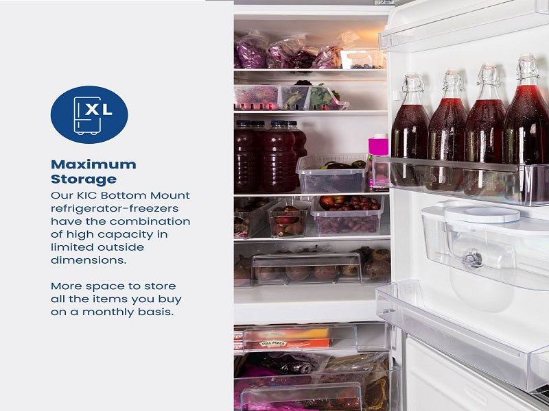 KIC 276L Water Dispenser Bottom Freezer