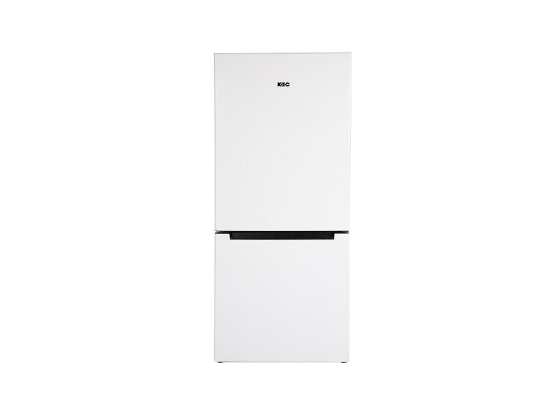 KIC 276L Bottom Freezer Fridge White