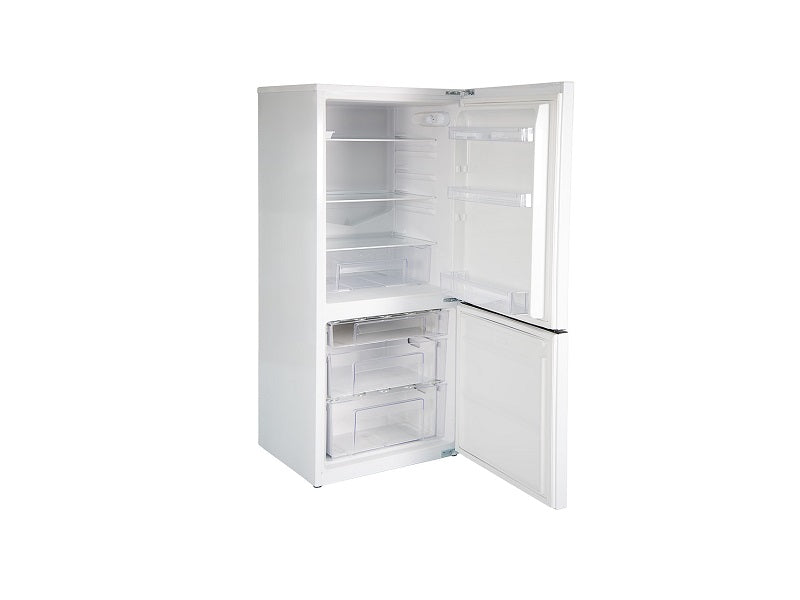 KIC 276L Bottom Freezer Fridge White
