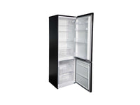 KIC 314L Bottom Freezer Fridge Black