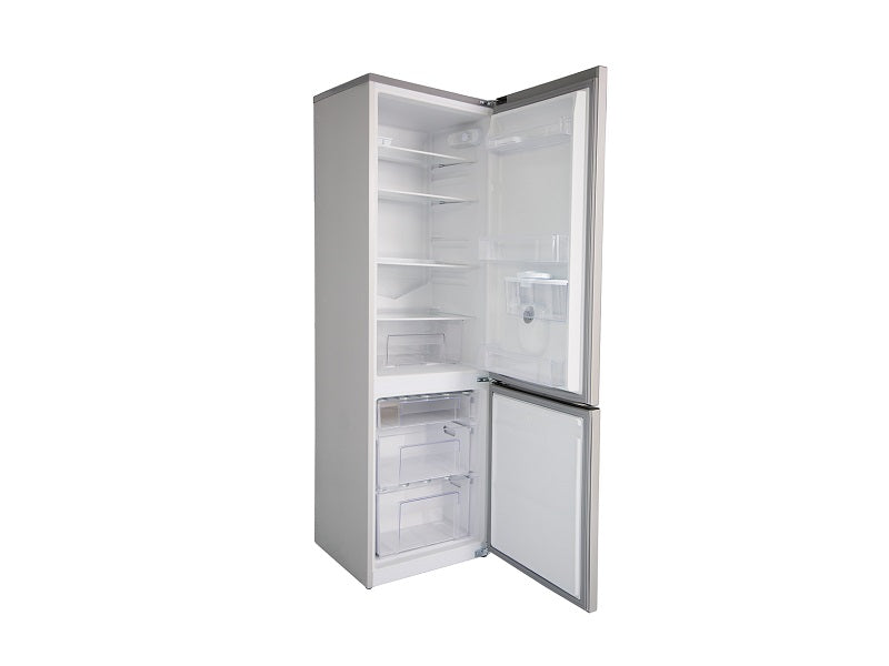 KIC 314L Bottom Freezer Fridge Metallic