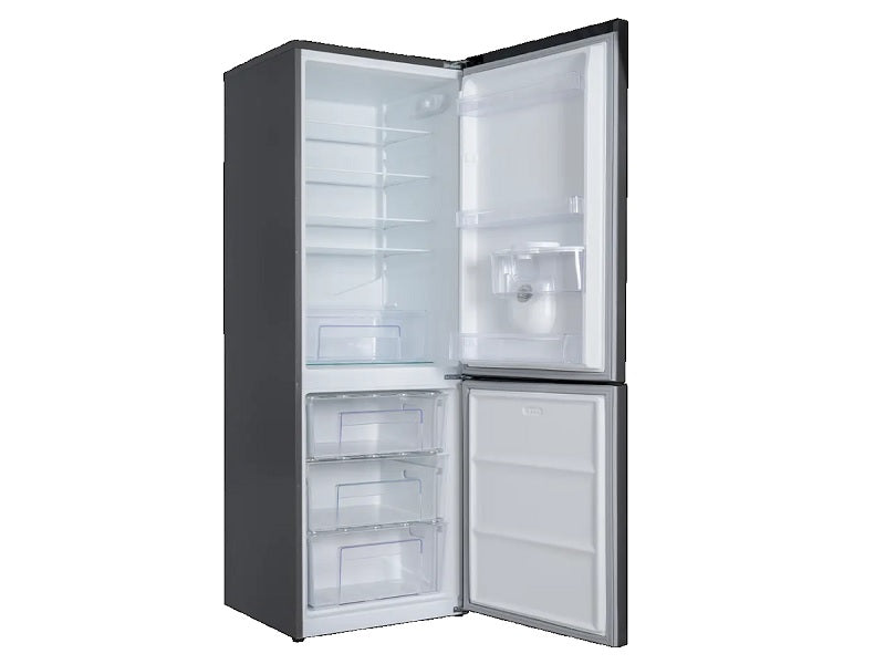 KIC 344L Bottom Freezer Fridge Grey