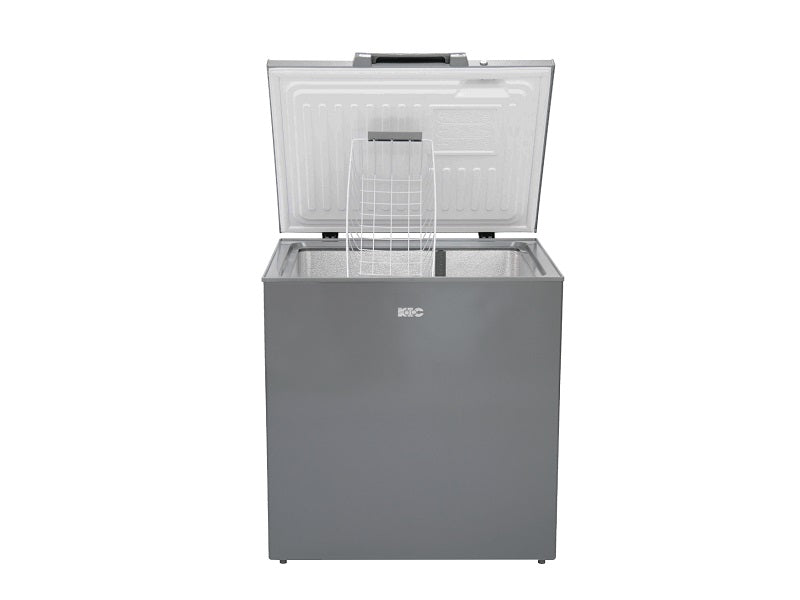 KIC 207L Chest Freezer Metallic