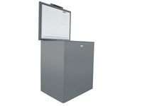KIC 207L Chest Freezer Metallic