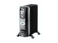 DELONGHI 7 Fin Oil Heater Black