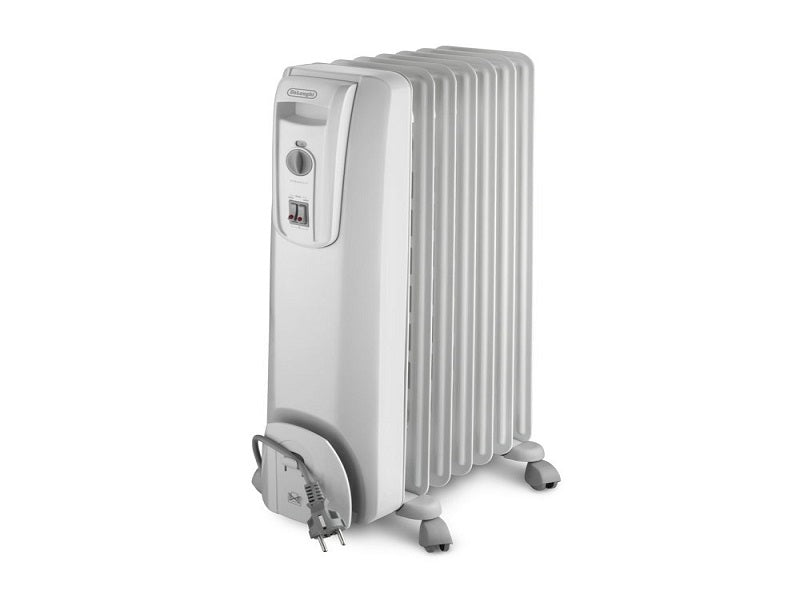 DELONGHI 7 Fin Oil Heater White Kh770715