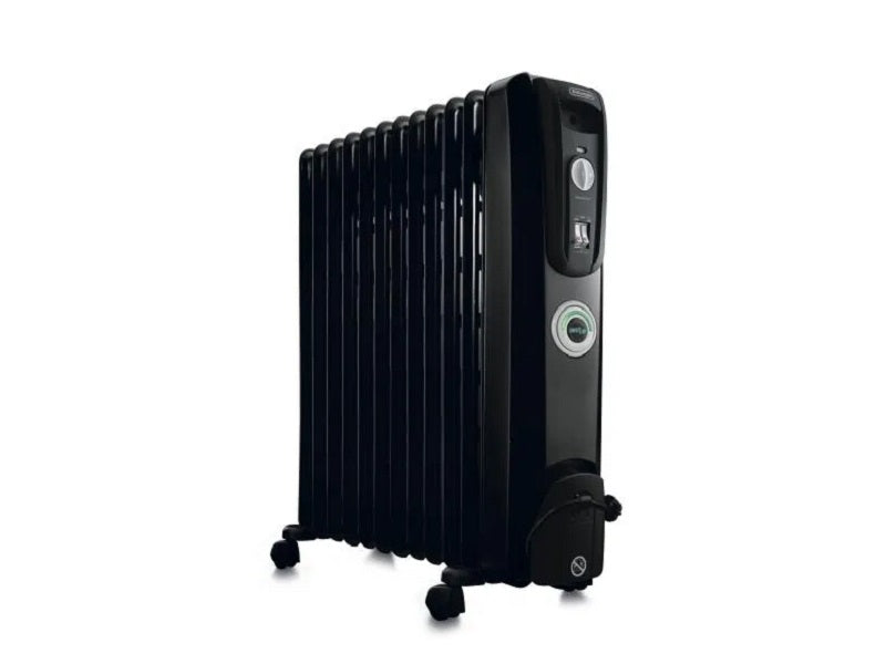 DELONGHI 12 Fin Oil Heater Black