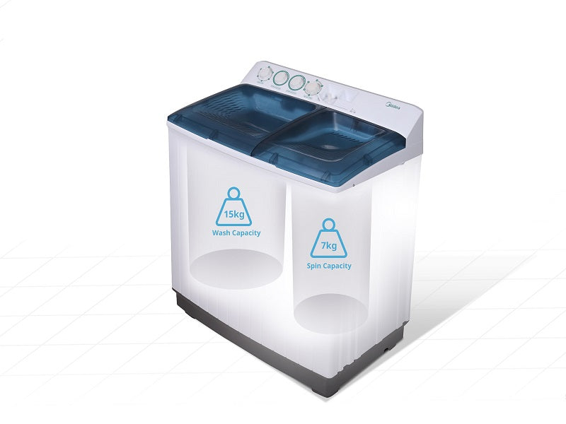 MIDEA 15Kg Twin Tub Washing Machine