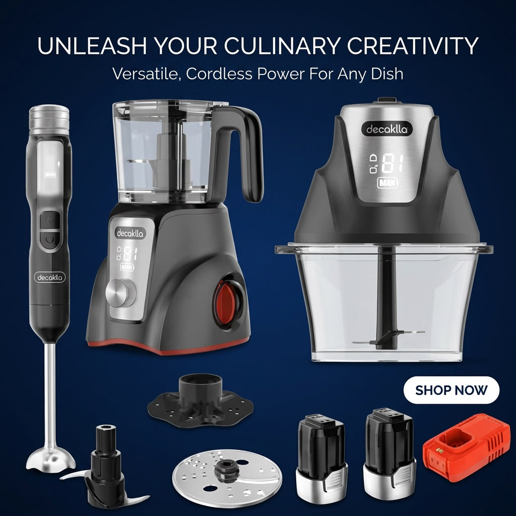 Decakila 3-in-1 Cordless Blender Set 16V – view 4