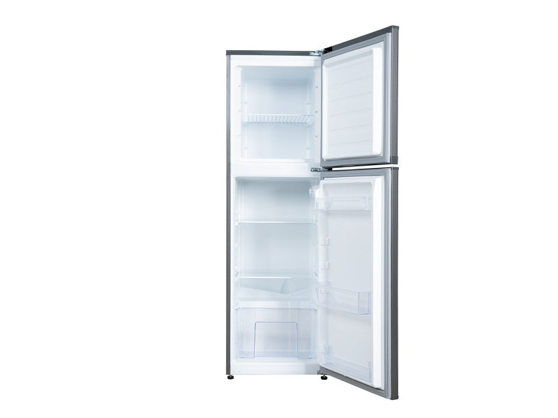 KIC 170L Top Freezer Fridge Grey