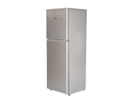 KIC 170L Top Freezer Fridge Metallic