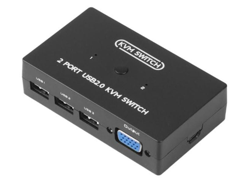 2 Port Manual Vga Kvm Switch