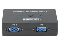 2 Port Manual Vga Kvm Switch