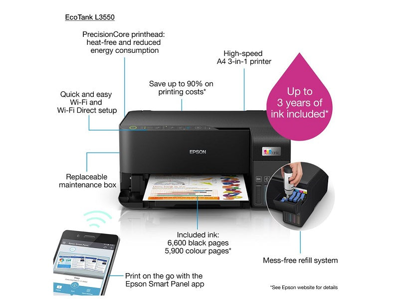 EPSON L3550 Ecotank All-In-One